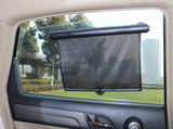 Car Window Roller Shade, By Retractable Car Sunshade for Side Window - Blocks Harmful Uv Rays and Offers Effective Sun Glare Protection (2 Pack)