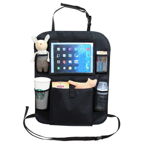 Auto Rücksitz Organizer mit 10 Clear Screen Tablet Halter und USB